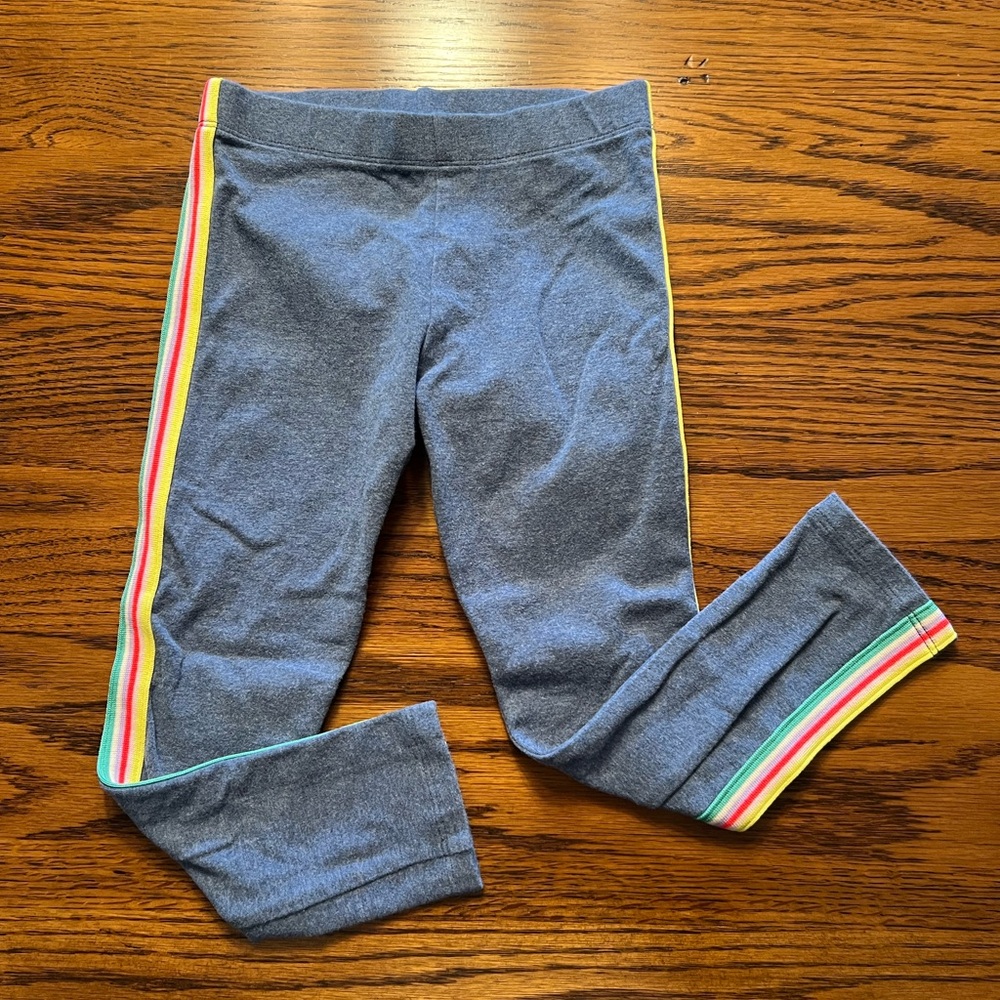 Next Blue Striped Leggings